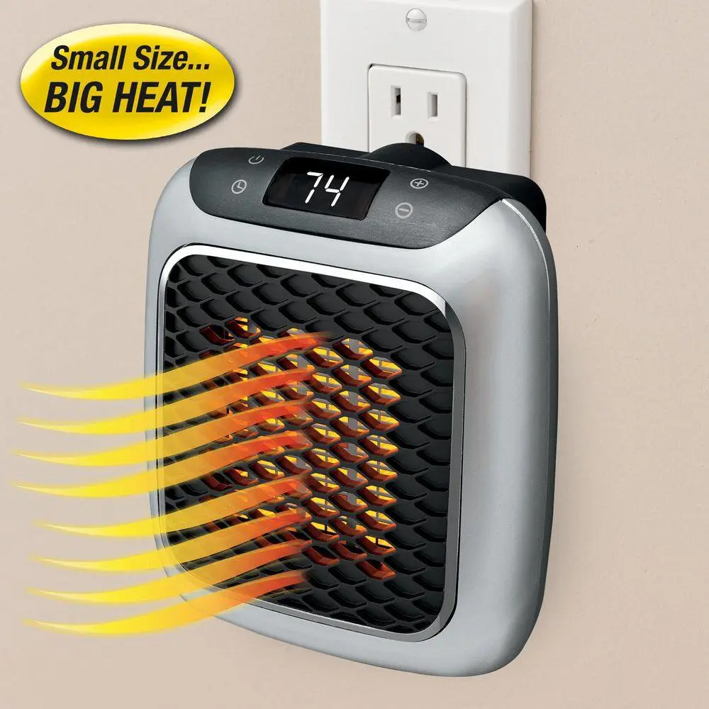 HANDY HEATER 2714 BTU Fan Heater Electric Personal Space Heater Furnace HEATTB-PD24