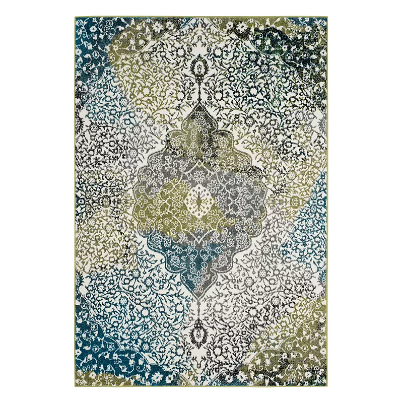 Safavieh Watercolor Colson Floral Medallion Rug