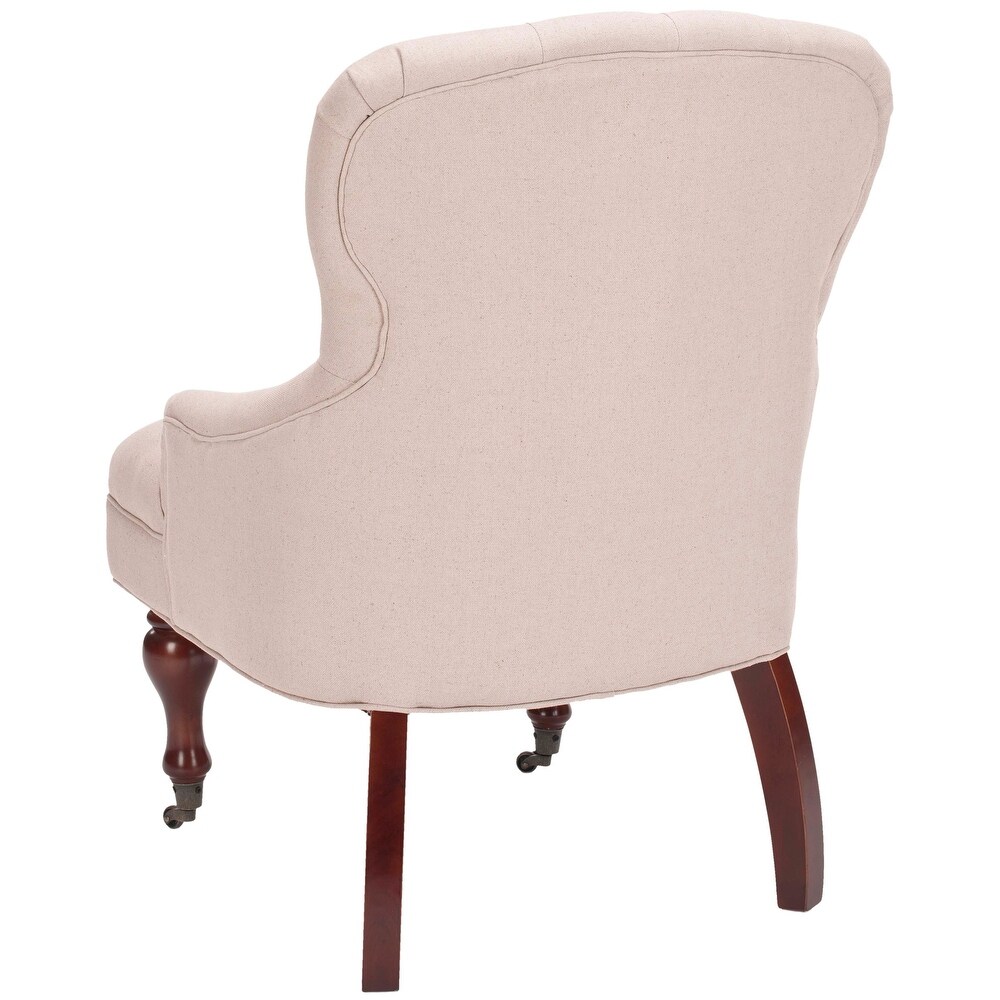 Safavieh Sutton Tufted Beige Petite Arm Chair   23.6\