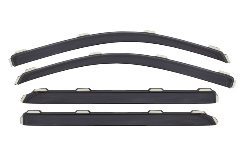 AVS 15-18 Chevy Silverado 2500 Crew Cab Ventvisor Front and Rear Window Deflectors 4pc - Smoke