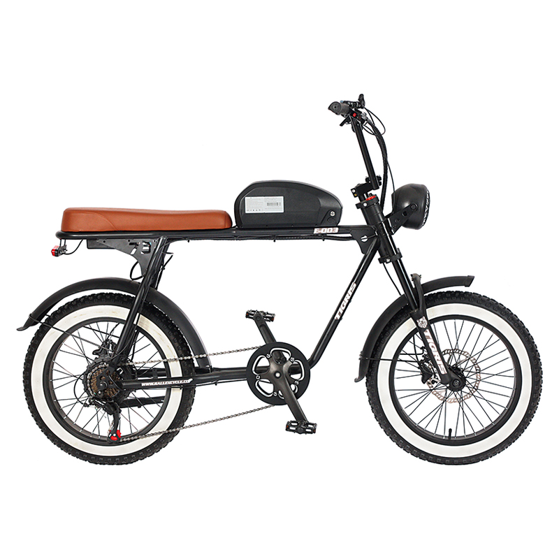 Wolf Super Retro Ebike New  E Bicycle Basikal Elektrik Electric 350w Long Range Bike