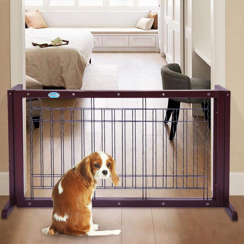 COZIWOW 39 in.W to 71 in.W Dog Gate Indoor Fence CW12H0239