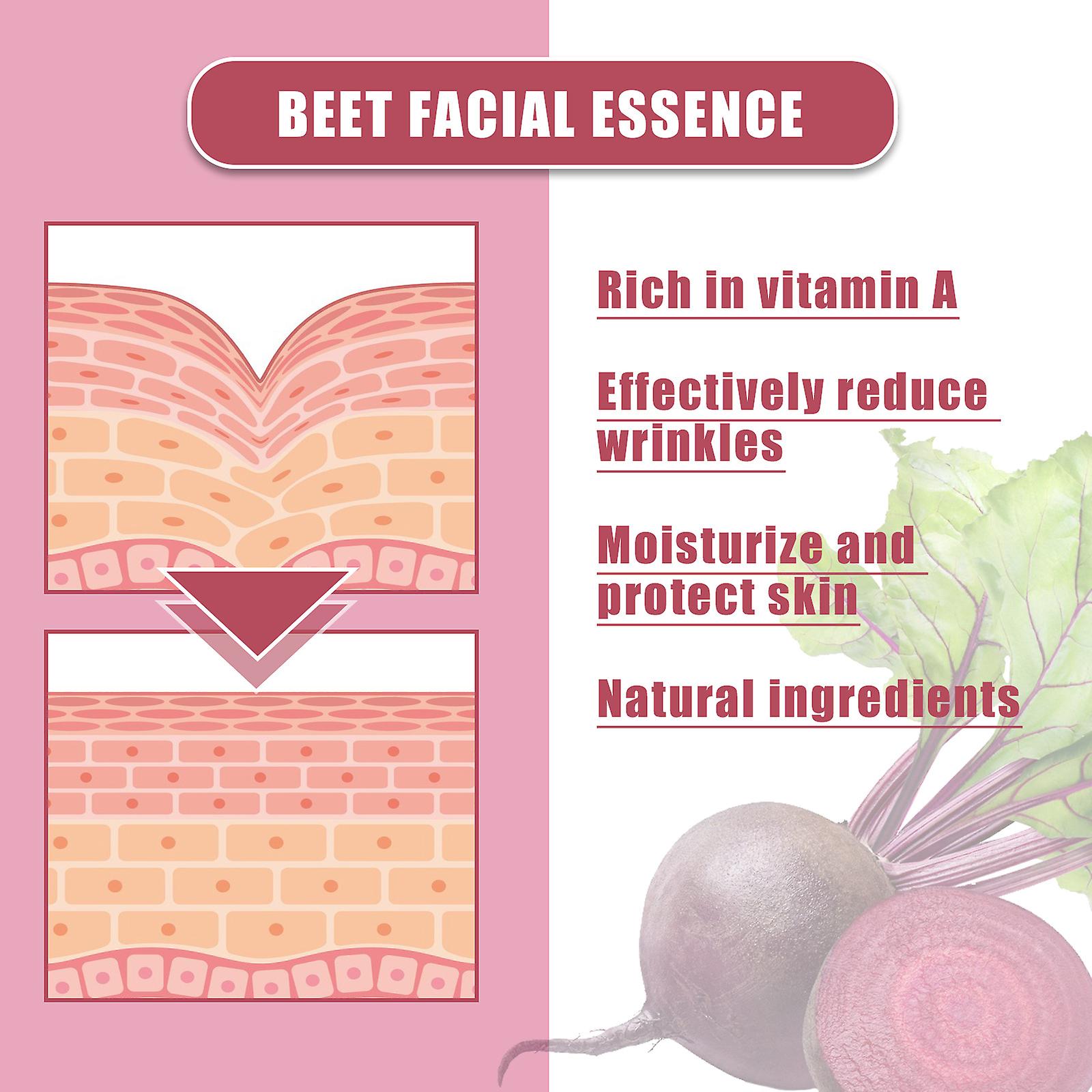 Beet Va Serum Turmeric Dual Ingredient Repair Facial Skin Oxidation Liquid Essence