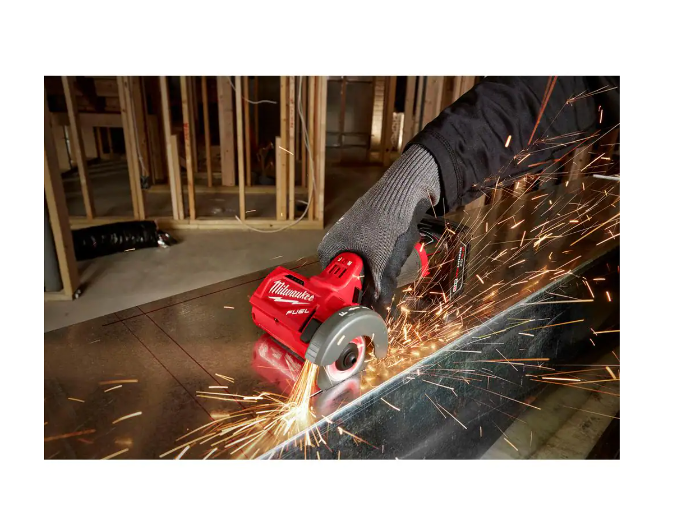 Milwaukee 2522-21XC-48-11-2420 M12 FUEL 12-Volt 3 in. Lithium-Ion Brushless Cordless Cut Off Saw Kit with Bonus M12 2.0 Ah Battery