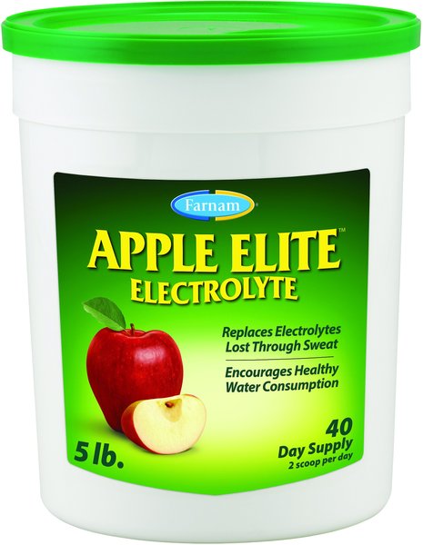 Farnam Apple Elite Electrolyte Powder Apple Flavor Horse Supplement