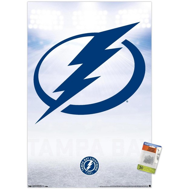 Trends International Nhl Tampa Bay Lightning Logo 17 Unframed Wall Poster Prints