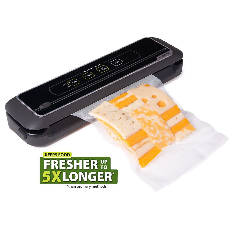 Presto FreshDaddy Compact Electric Vacuum Sealer