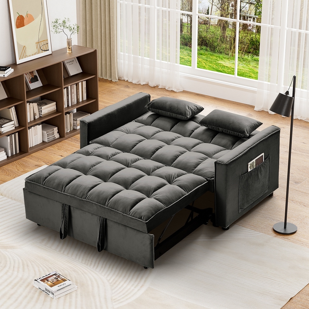 Ouyessir 3 in 1 Multi Functional Convertible Sleeper Sofa Bed