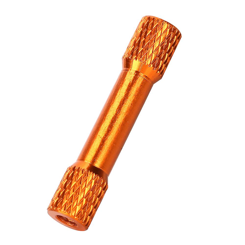 10 Pcs Standoff M3x30mm Anodized Aluminum Alloy Internal Thread Column Spacer For Droneorange