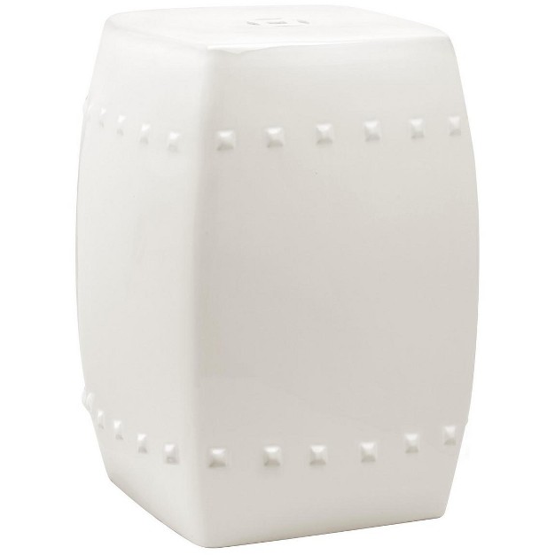 Villa Ceramic Garden Stool Safavieh