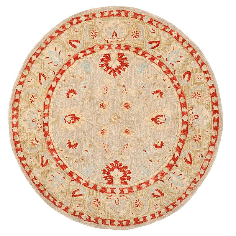 Safavieh Anatolia Alexandra Framed Floral Wool Rug