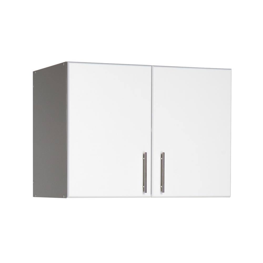 Prepac Elite 32 in. Wood Laminate Cabinet in White WEW-3224