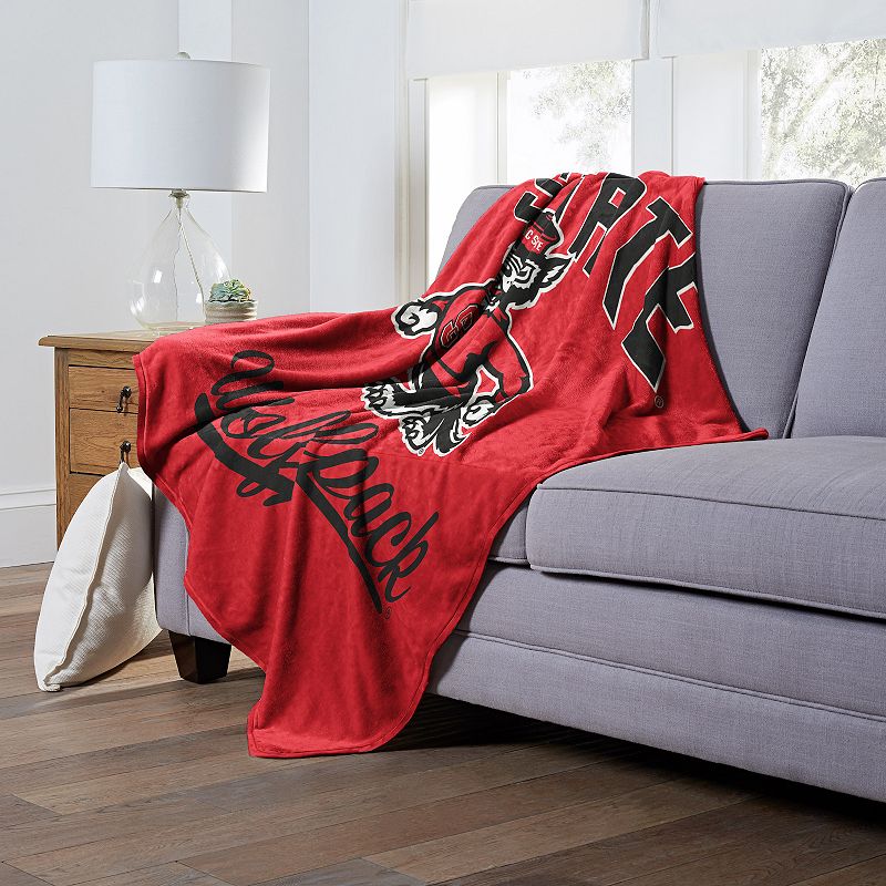 The Northwest North Carolina State Wolfpack Alumni Silk-Touch Throw Blanket