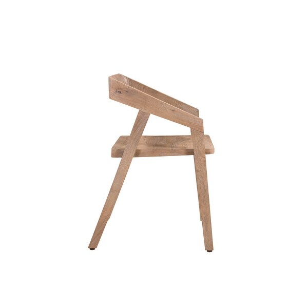 Caden Solid Wood Armchair