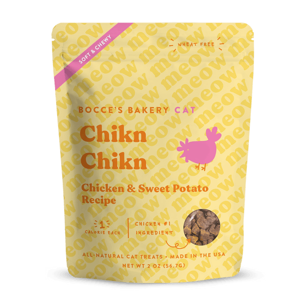 Bocces Bakery Chikn Chickn Soft and Chewy Treats for Cats