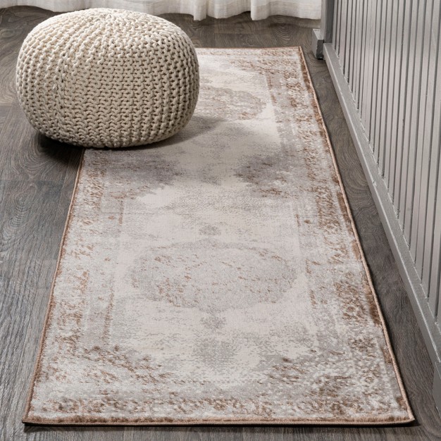 Rosalia Cottage Medallion Indoor Area Rug Jonathan Y