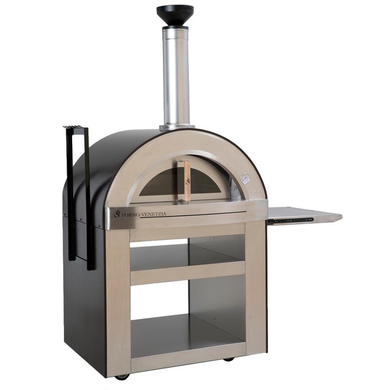 Forno Venetzia Torino 500 62-Inch Outdoor Wood-Fired Pizza Oven