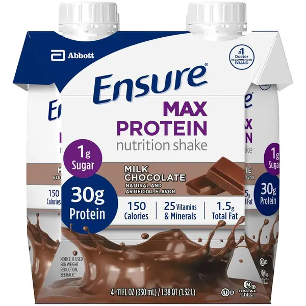 Ensure Max Protein Milk Chocolate 8 oz 4-Pack