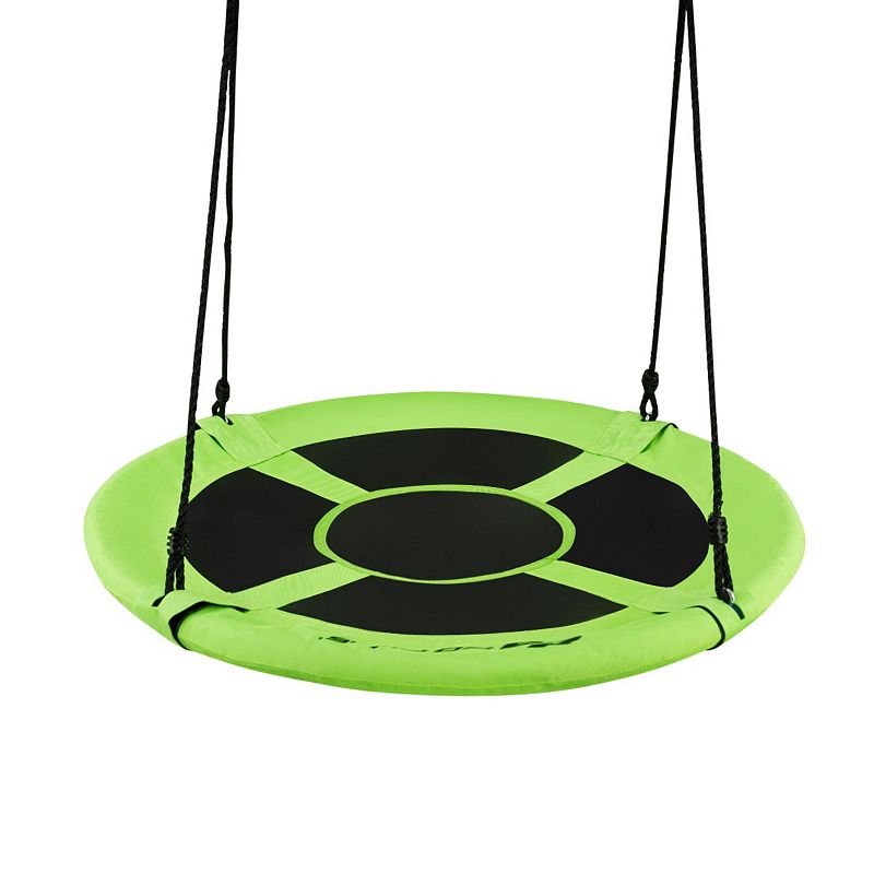 40 Inch Flying Saucer Tree Swing Indoor Outdoor Play Set