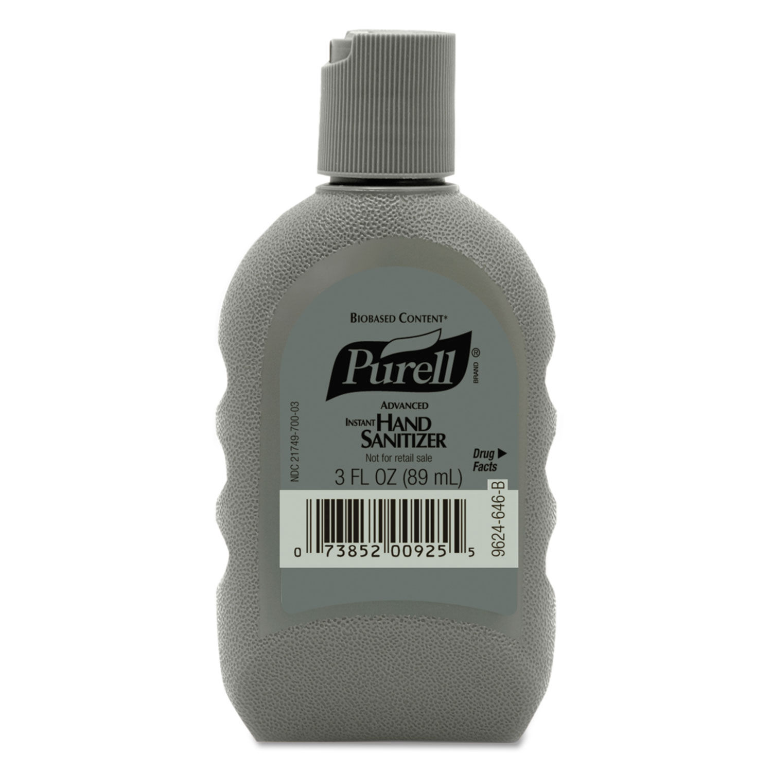 Biobased FST Rugged Portable Bottle Advanced Gel Hand Sanitizer by PURELLandreg; GOJ962424