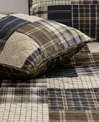 Madison Park Timber Reversible 3-Pc. Quilt Set， Full Queen