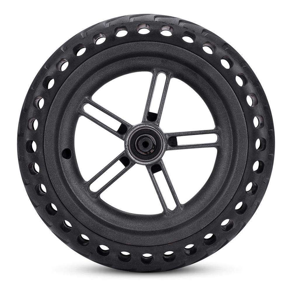 New Image Escooter Explosion Proof Solid Tire Wheel Replacement For Mijia M365 8.5 Inches Electric Scooter Rear Wheel