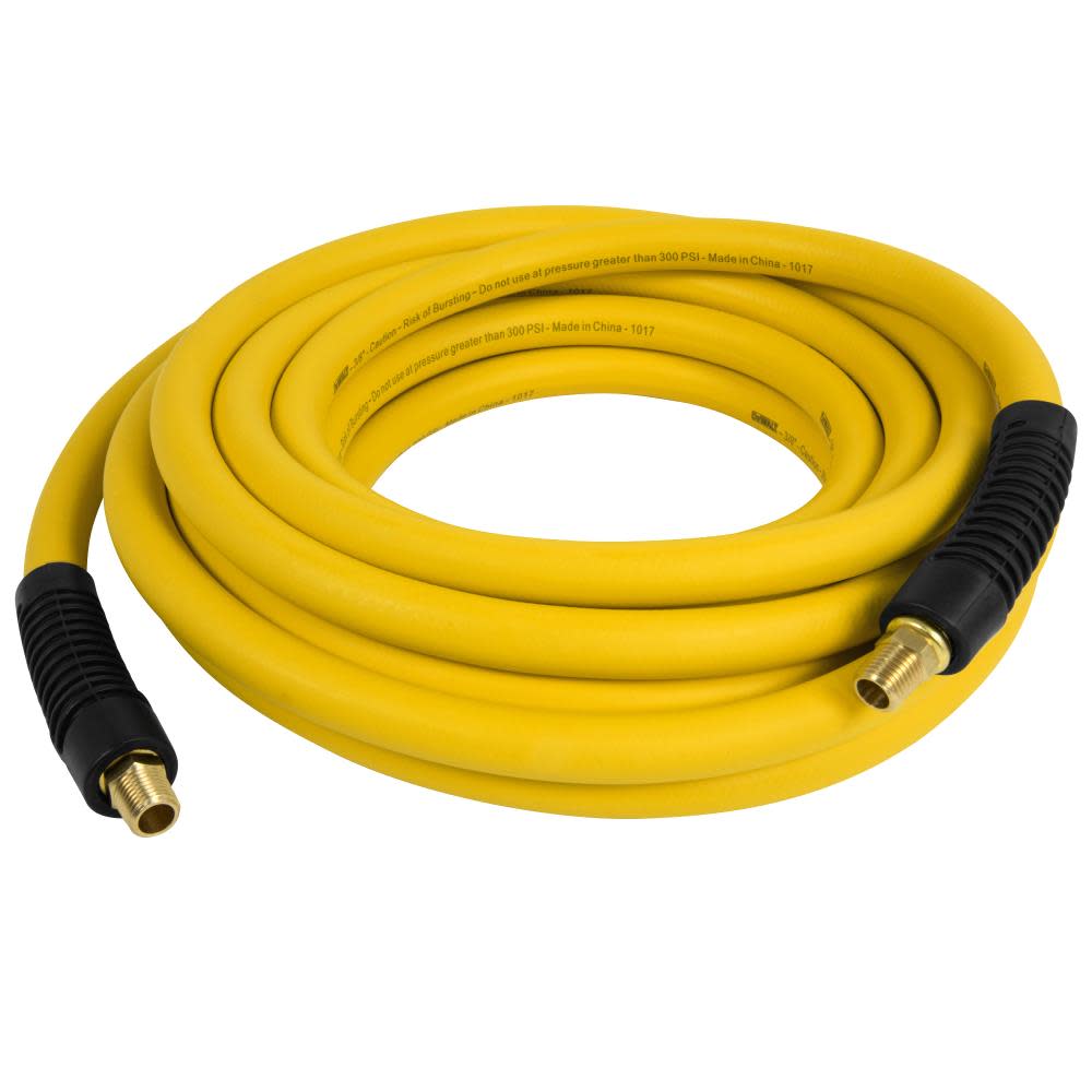 DEWALT 3/8 in. x 25 ft. Premium Rubber Hose DXCM012-0200 from DEWALT