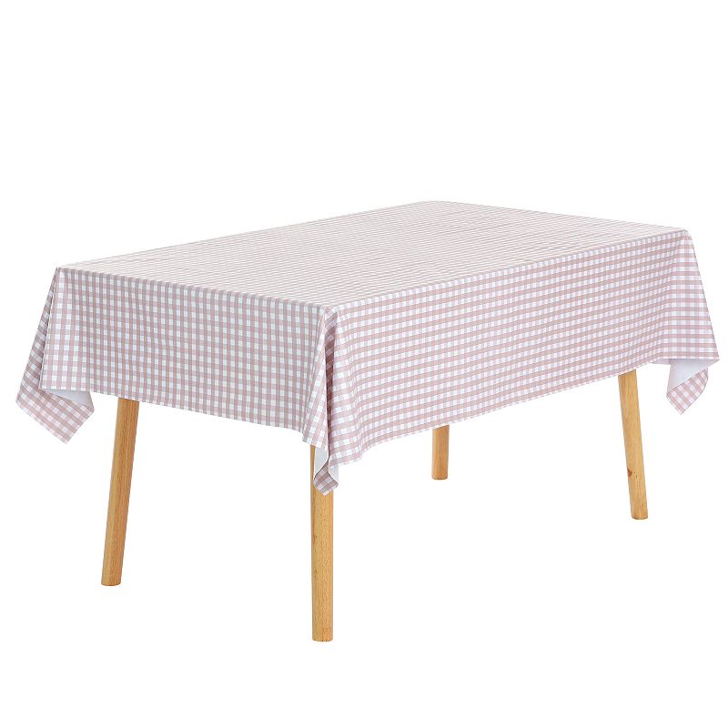 Rectangle Wrinkle Resistant Waterproof Pvc Table Cover 1 Pc， 55 X 55