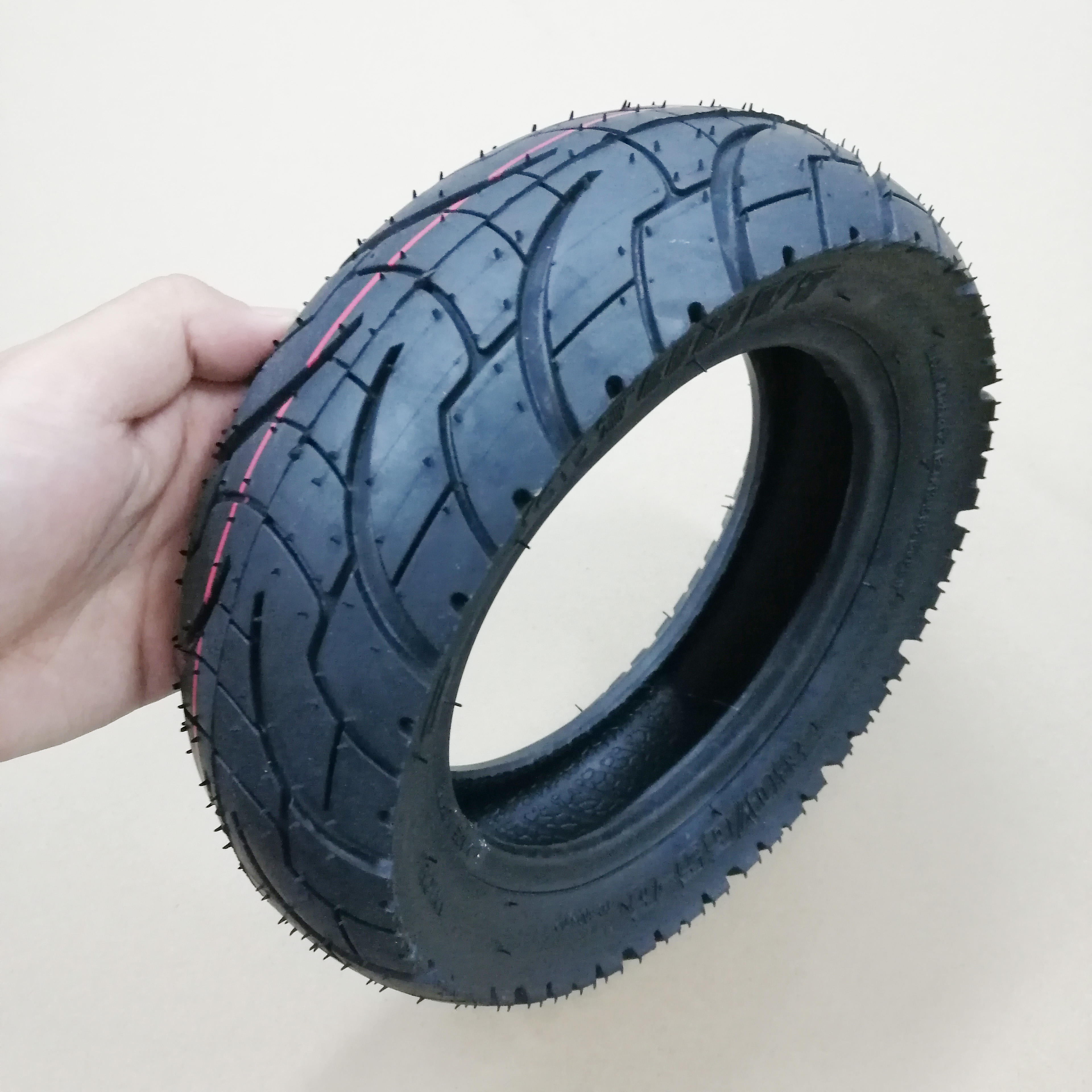 Zero 10X KuGoo M4 Electric Scooter 10 Inch 80/65 6 City Road Tyre 10x3.0 Outer Tire With Bent Valve Inner Tube