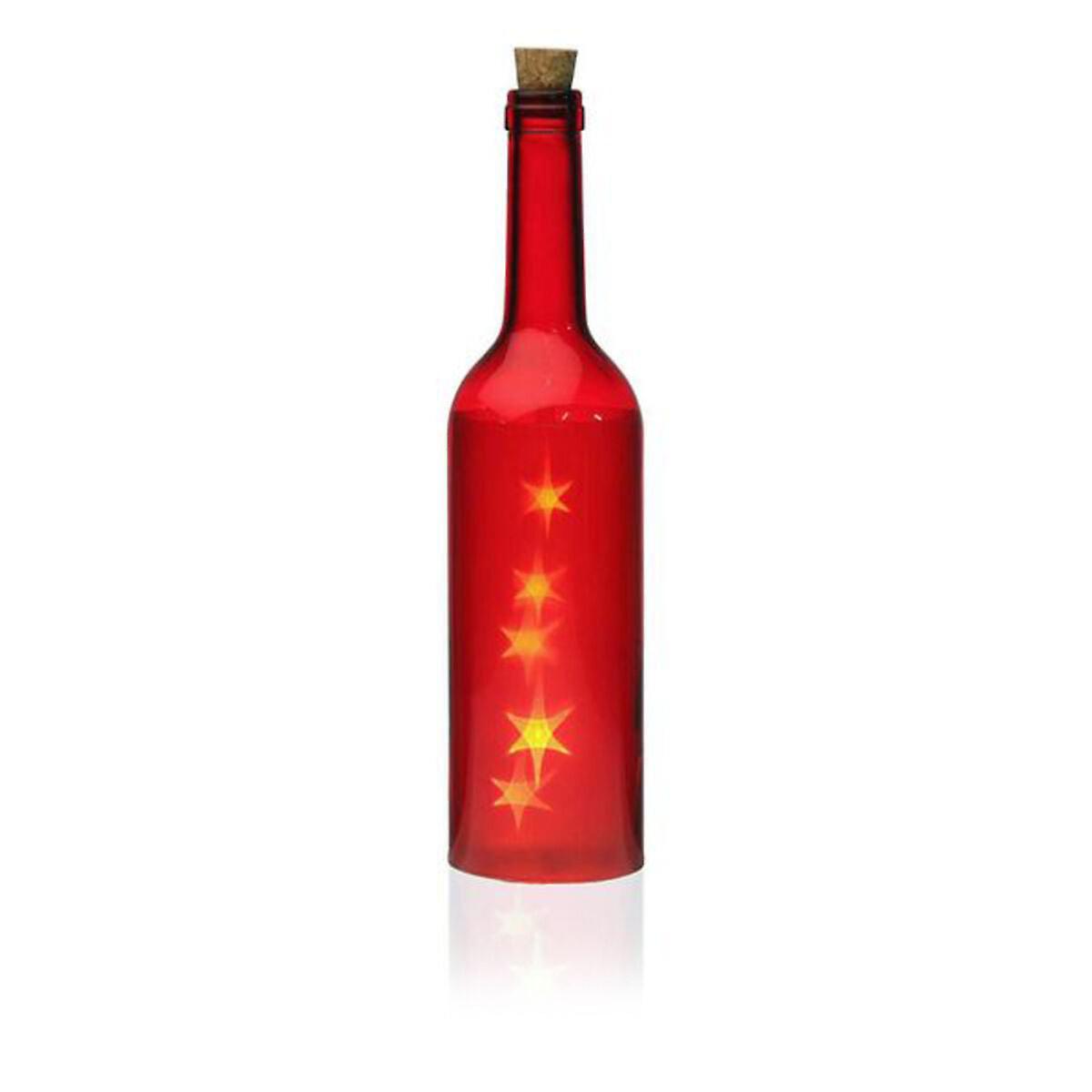 Led bottle cosmo crystal red