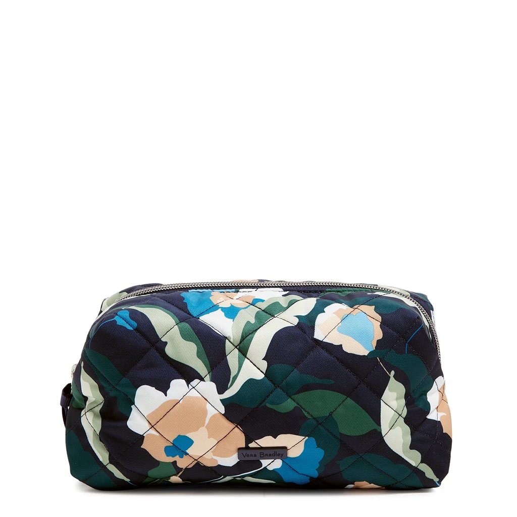 Vera Bradley  Medium Cosmetic Bag in Immersed Blooms