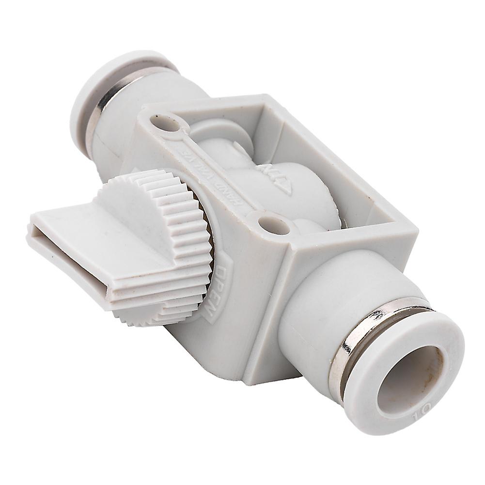 Plastic Shut-off Valve Hvff Switch Valve Quick Coupling Connector For Pneumatic Automatic Equipments10mm