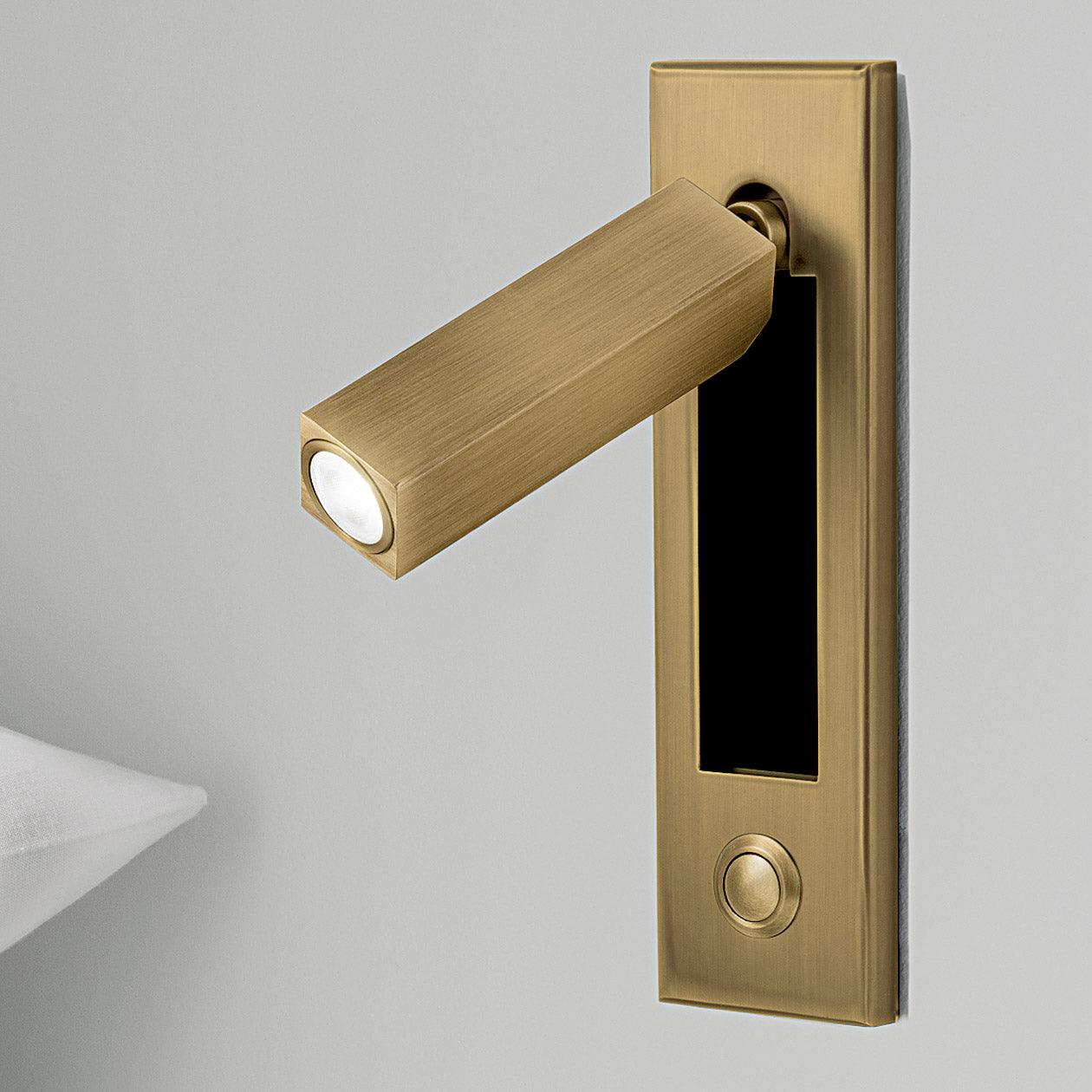 Embedded Bedside Sconce