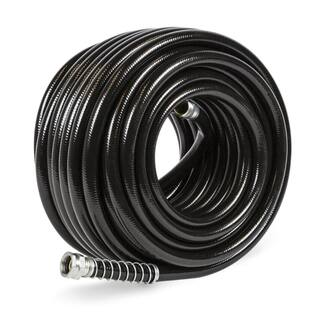 Gilmour 58 in. x 100 ft. Black All Purpose Hose Flexogen 7632060