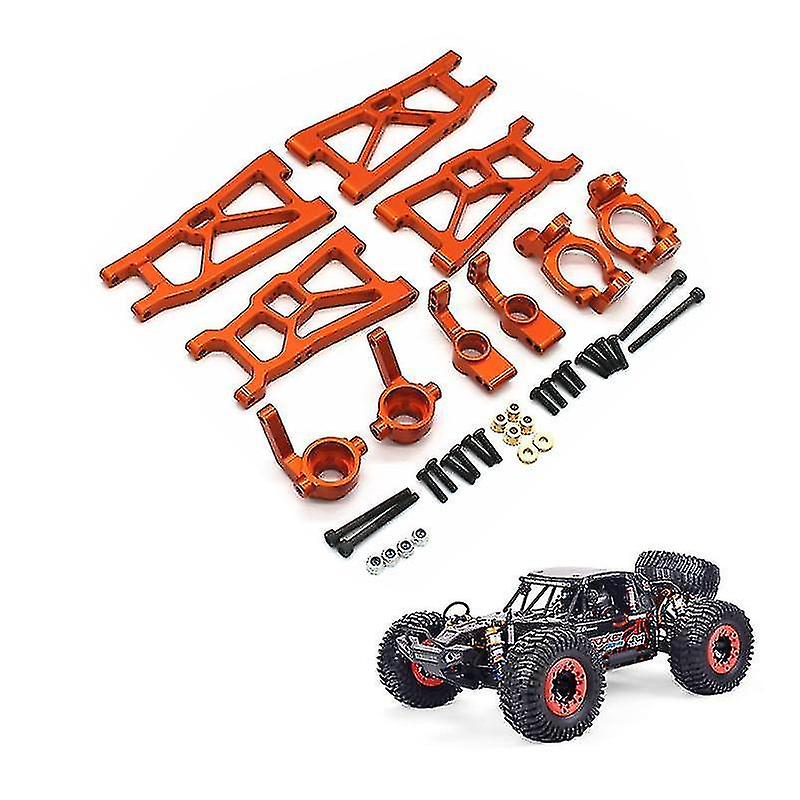 Metal Upgrade Parts Kit Suspension Arms Steering Blocks For Zd -10 Dbx10 1/10 Rc Car Accessories，or