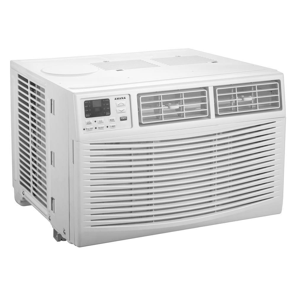 Amana 12000 BTU 115V Window-Mounted Air Conditioner with Remote Control AMAP121CW