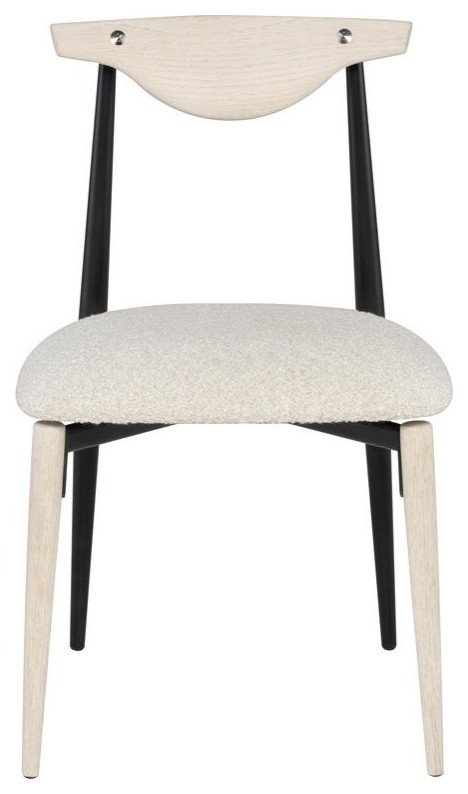 Nuevo Furniture Vicuna Dining Chair in Boucle   Midcentury   Dining Chairs   by Unlimited Furniture Group  Houzz