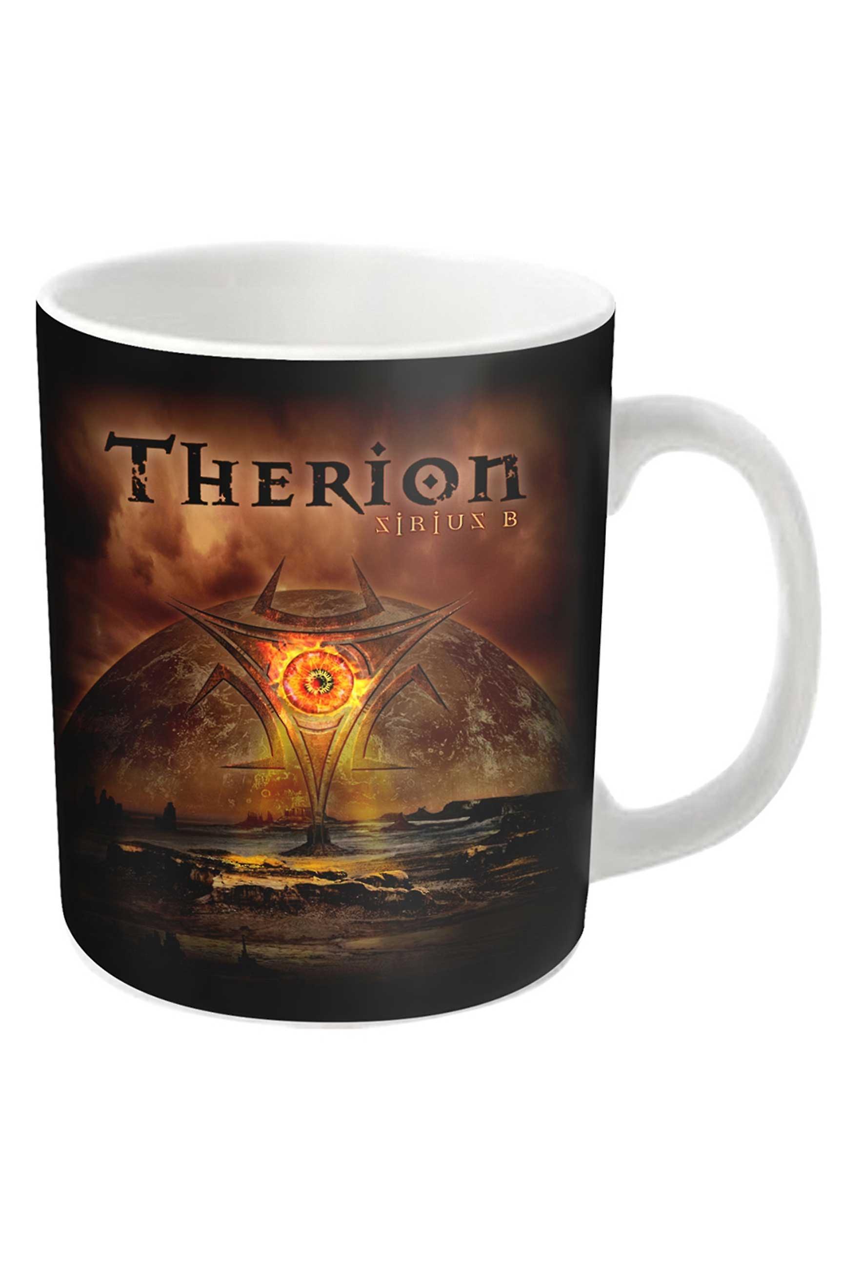 Therion Mug Sirius B Band Logo new Official White Boxed