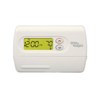 Emerson 80 Series Classic 5+1+1 Programmable Single Stage (1H1C) Thermostat 1F80-361