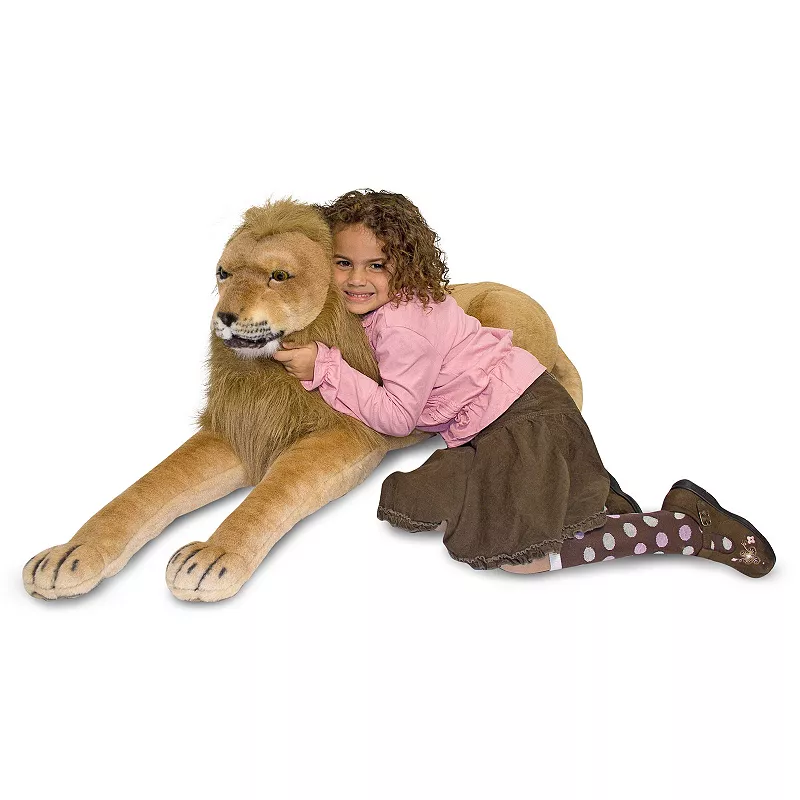 Melissa and Doug Lion Plush Toy