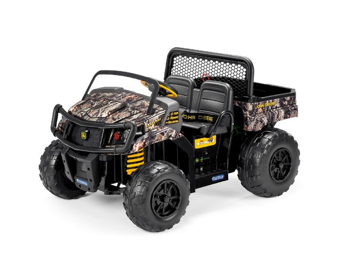 Peg Perego Kids John Deere Gator Ride On Camo - IGOD0083