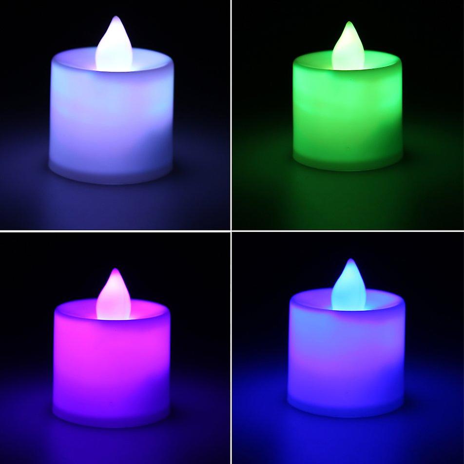 Superior Romance Led Flash Flameless Candle Light Lamp For Birthday Dinner Spa Party Pub Room Decoration