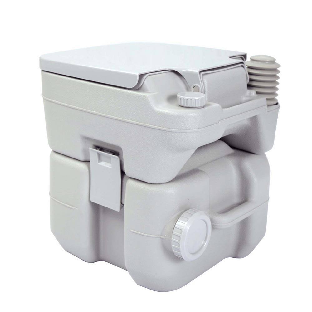 Whatseaso 1-piece 5.3 Gallons Per Flush and GPF Single Flush Square Toilet in. Green Seat Included AUN-110510889