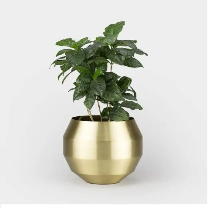 Classic Design Wedding and Party Decorative Pots for Garden Metal Planter Home Indoor Garden Usage Customized Size Metal Planter