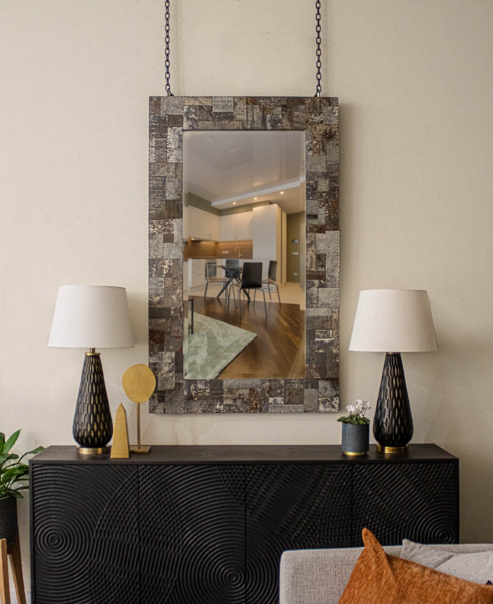 Arcadia Rectangle Mirror  84