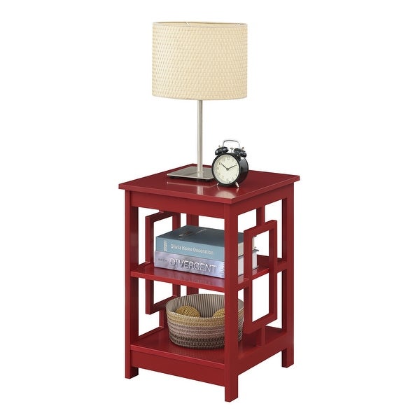 Porch and Den Woodmere Contemporary Square End Table