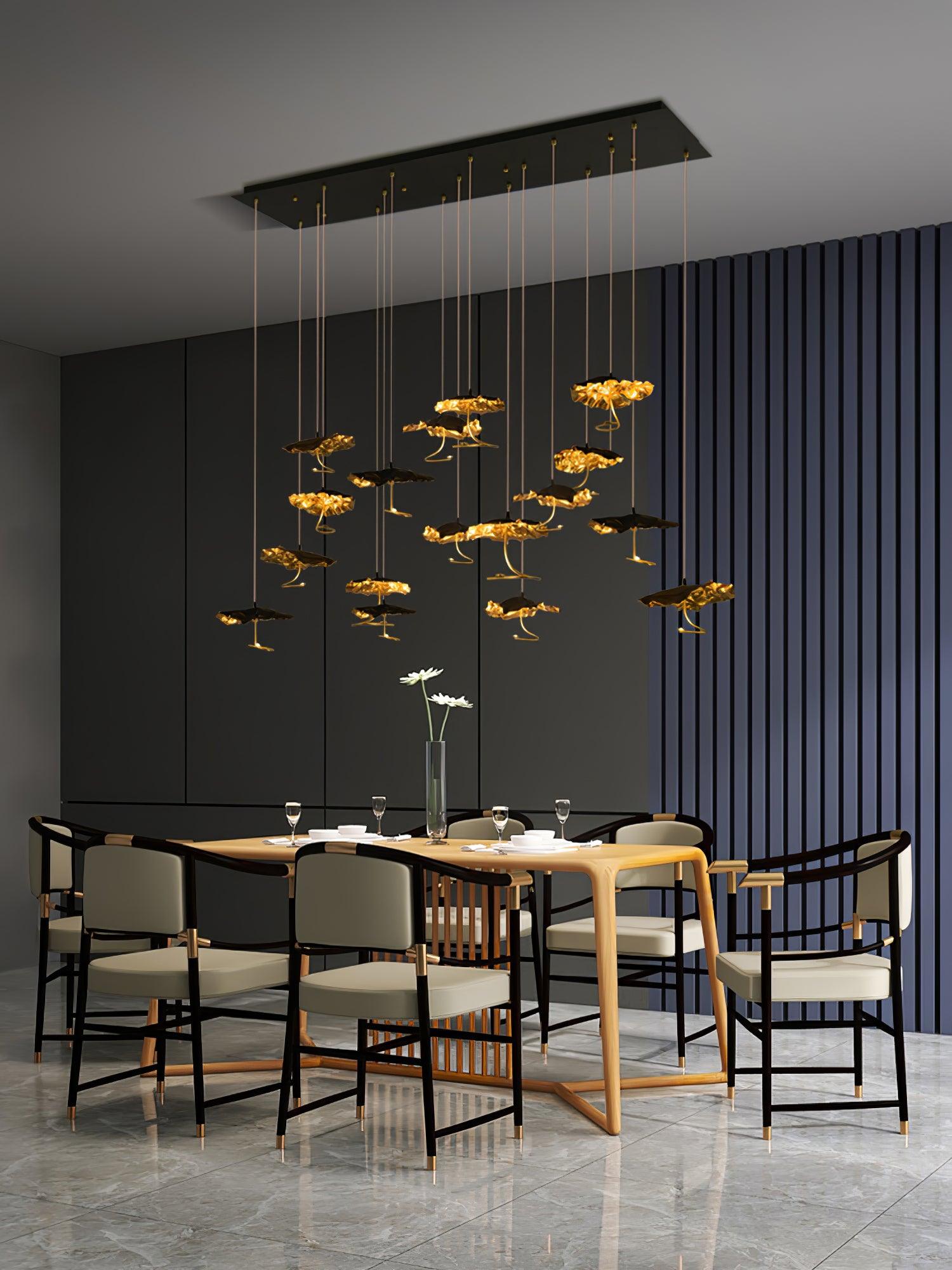 Brass Aviary Constellation Chandelier