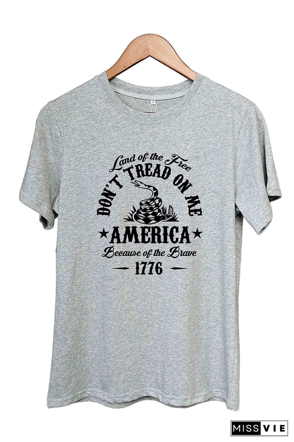 Dont' Tread On Me Graphic T-Shirt Wholesale