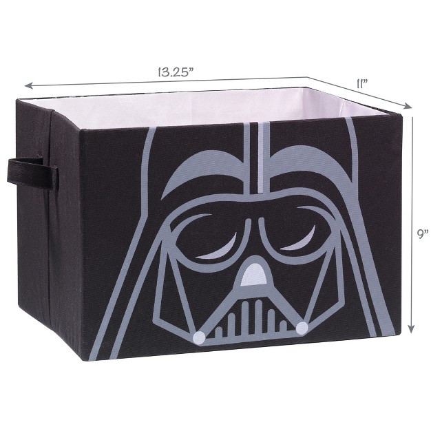 Lambs amp Ivy Star Wars Darth Vader Foldable collapsible Storage Bin Organizer