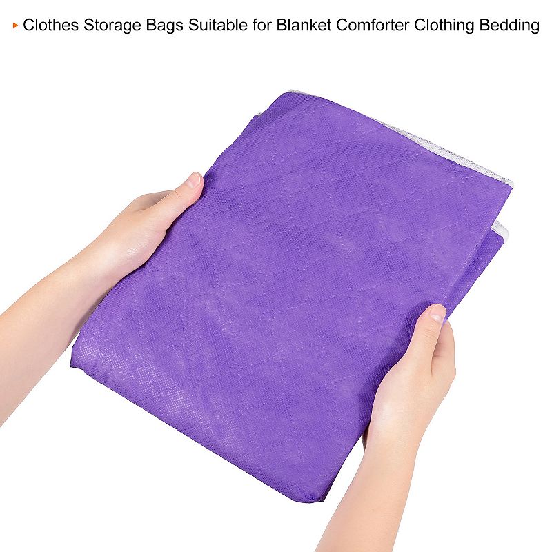 Clothing Storage Box Folding Storage Bag Clothes Organizer， 6pcs